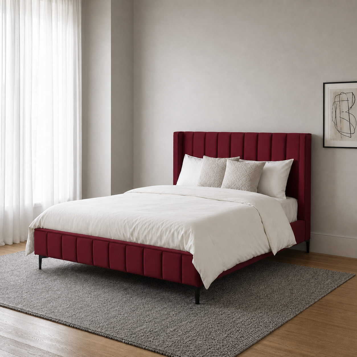 Bea - Bed Red lifestyle view
