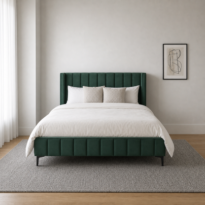 Bea - Bed, complete straight-on bed view