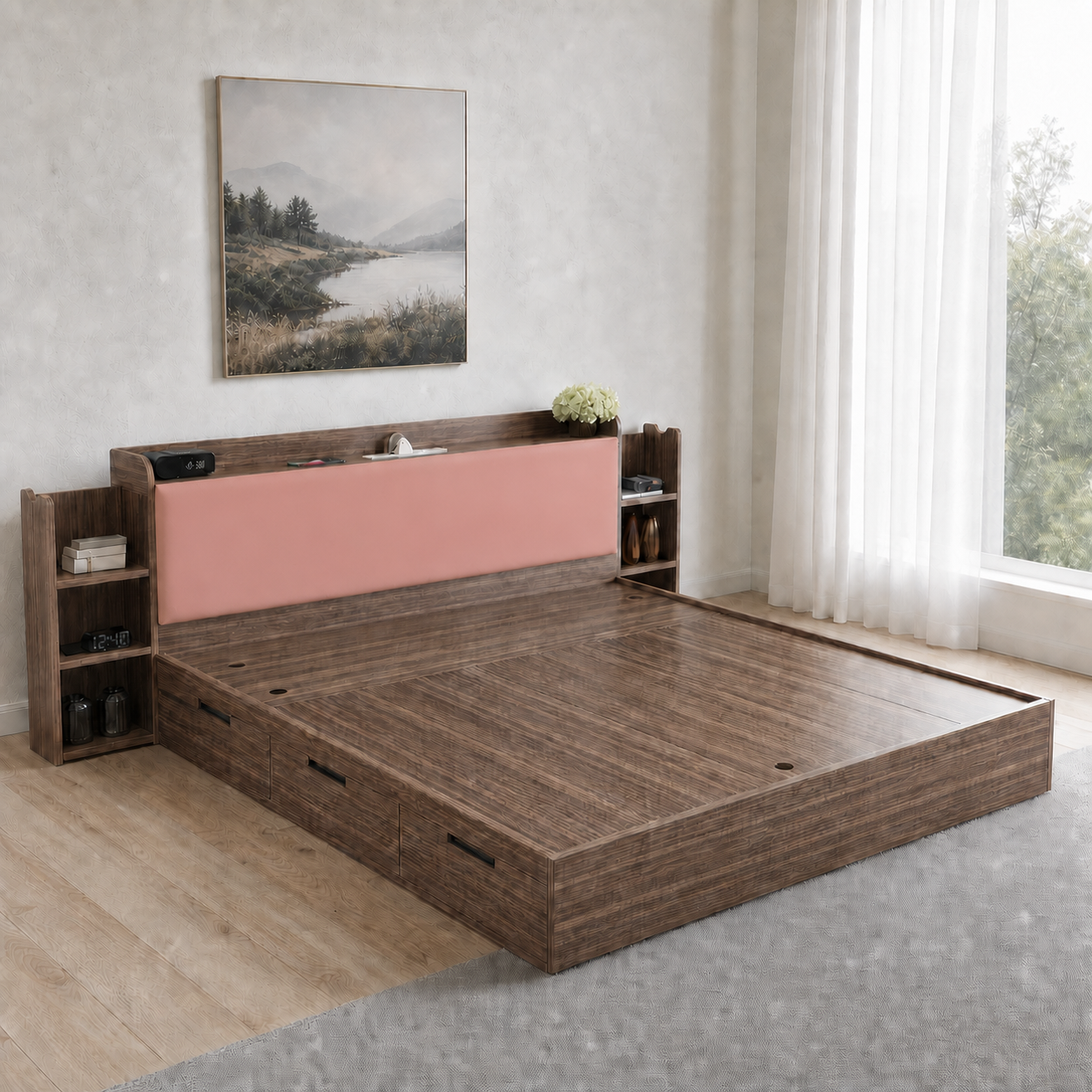 Elin - Bed Pink lifestyle view