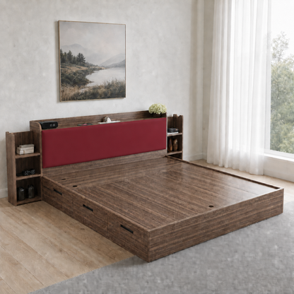 Elin - Bed Red lifestyle view