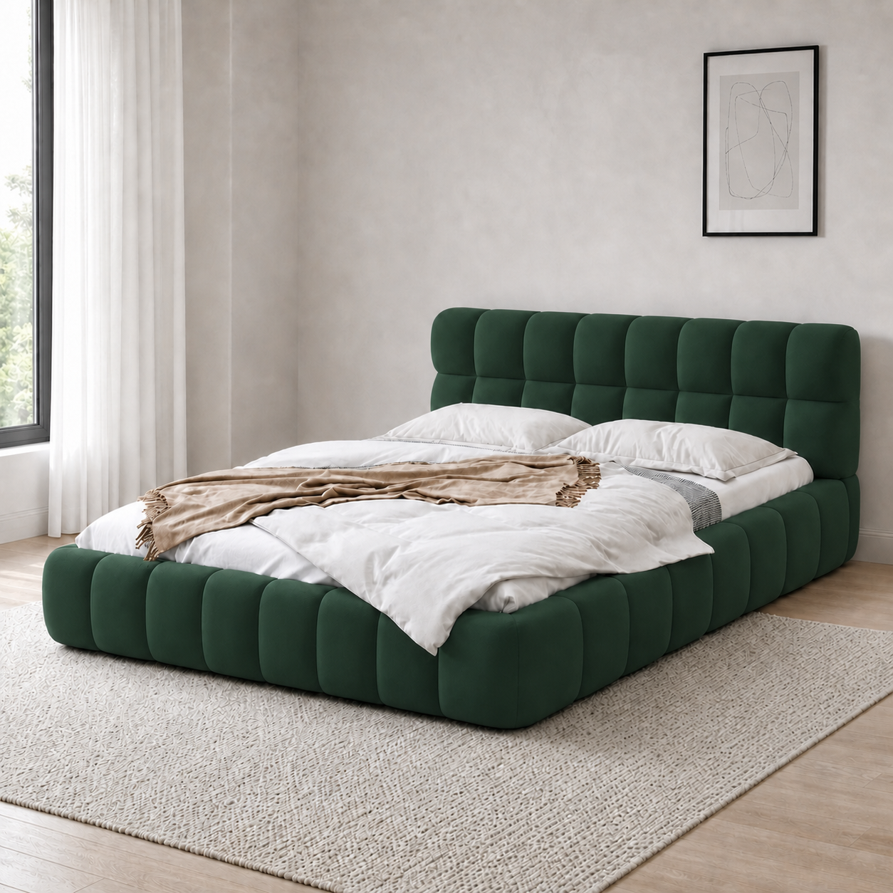 Bixed - Bed Green lifestyle view