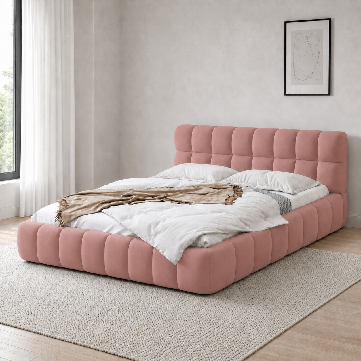Bixed - Bed Pink lifestyle view
