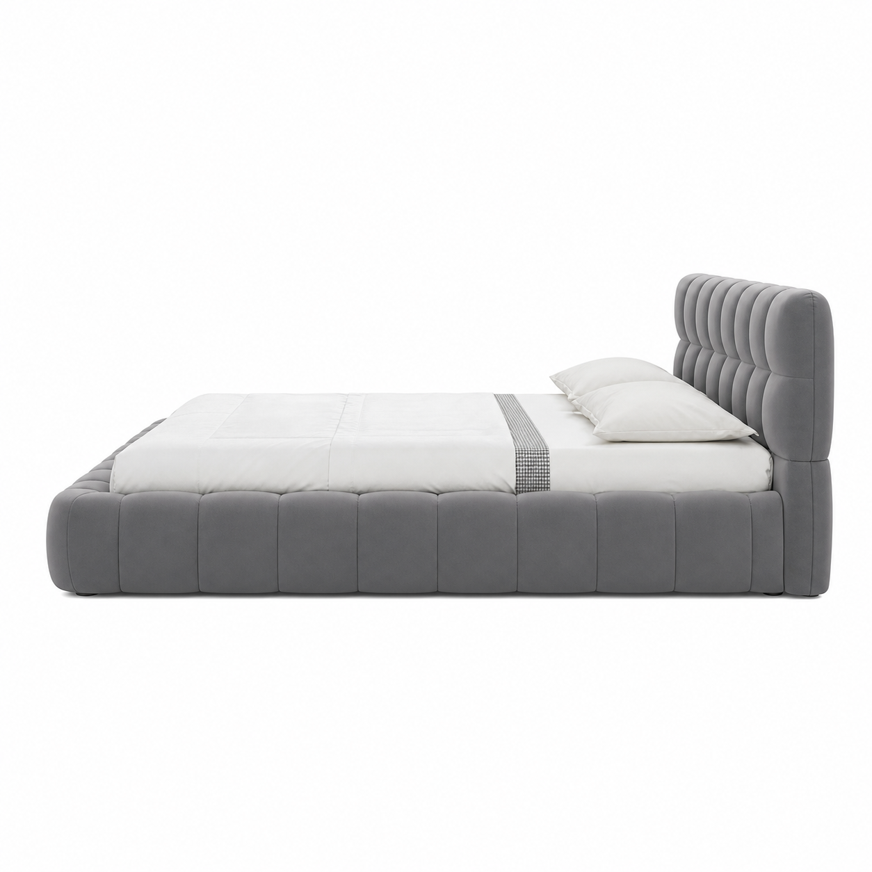 Bixed - Bed, complete long-side studio bed view
