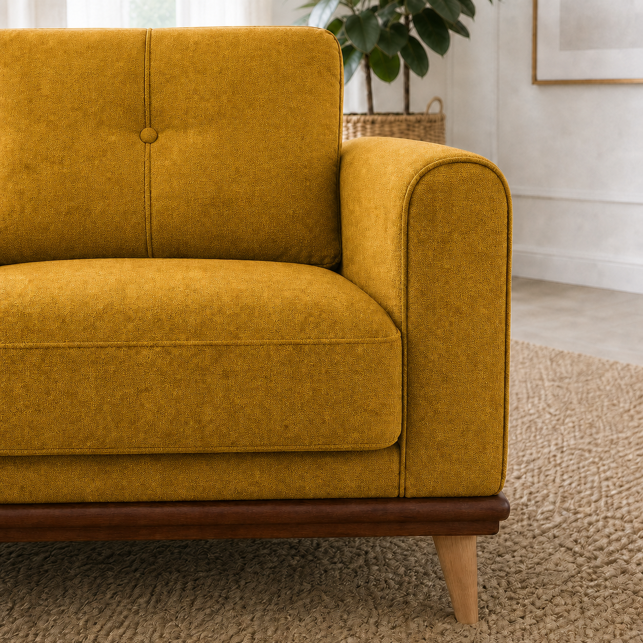 bloom-3-2-1-sofa-set 1 seater yellow 02 detail