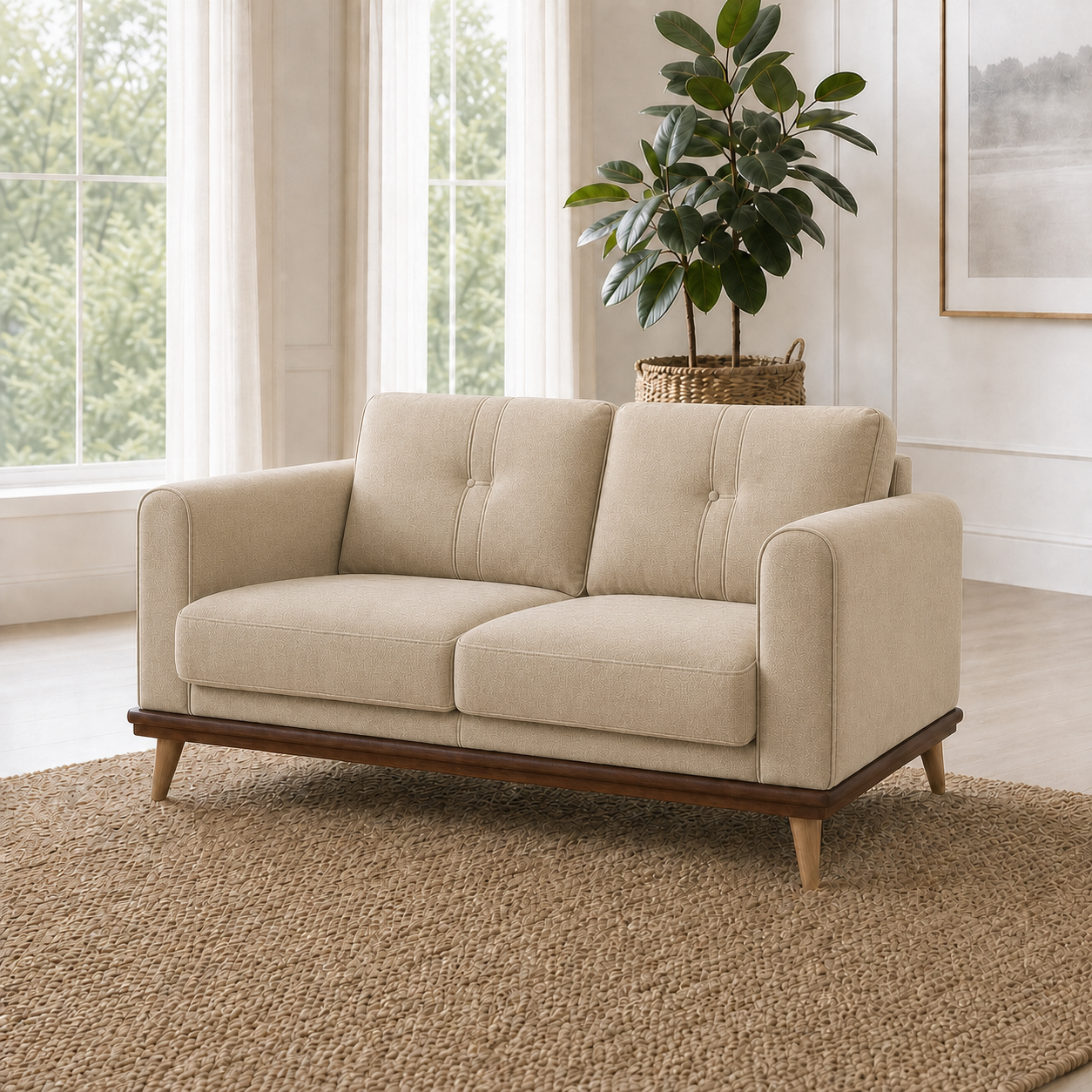 bloom-3-2-1-sofa-set 2 seater beige 01 room