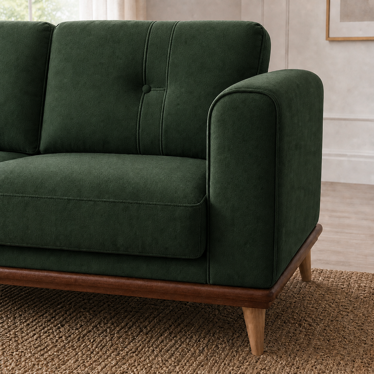 bloom-3-2-1-sofa-set 2 seater green 02 detail