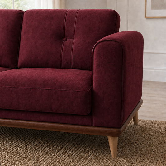 bloom-3-2-1-sofa-set 2 seater red wine 02 detail