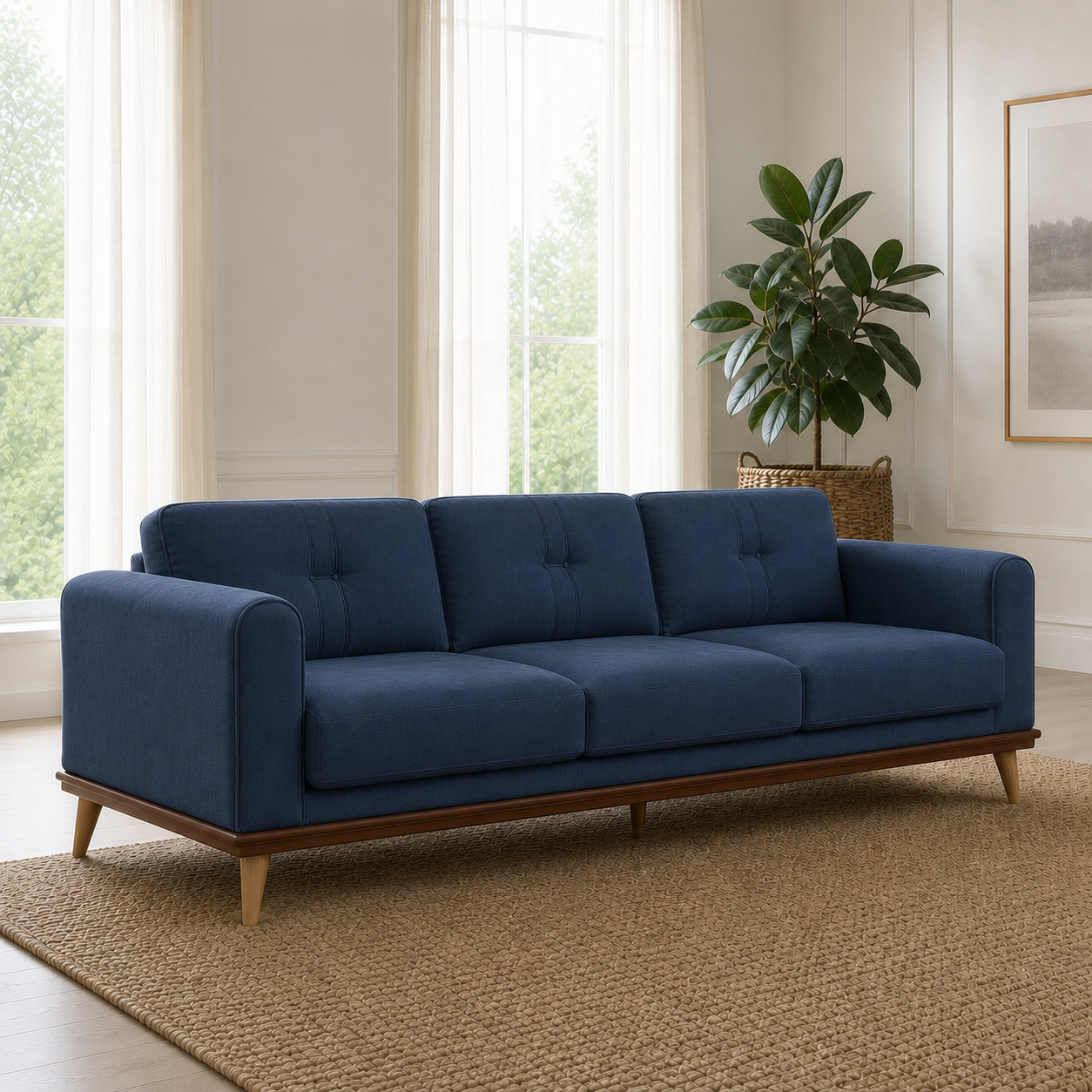 bloom-3-2-1-sofa-set 3 seater blue 01 room