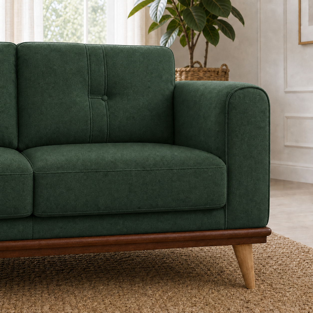 bloom-3-2-1-sofa-set 3 seater green 02 detail