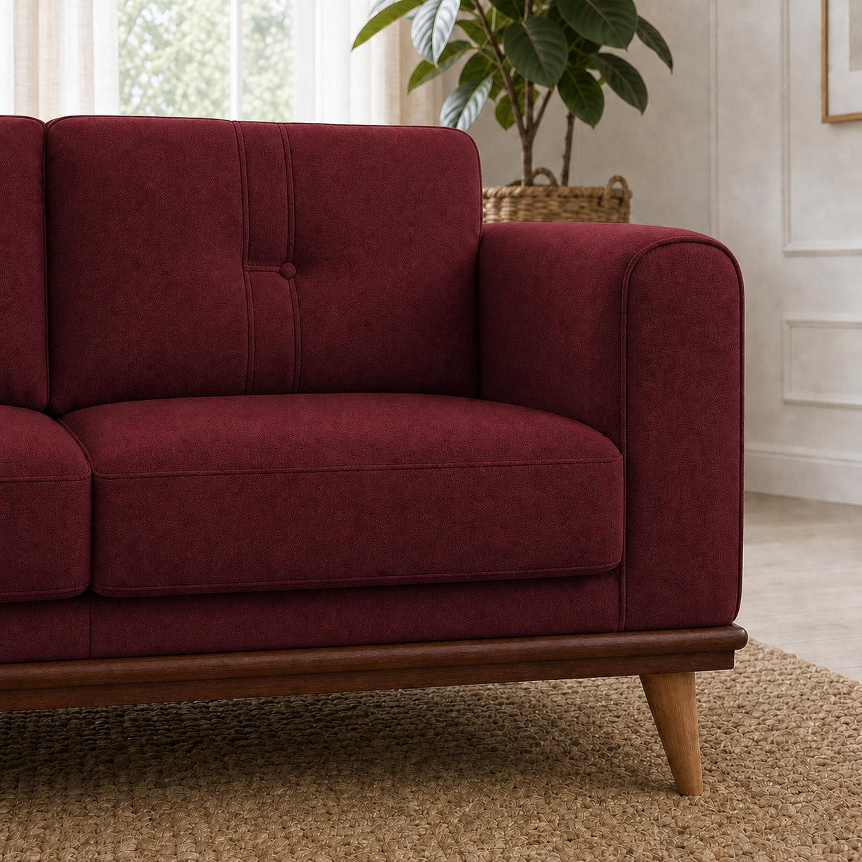bloom-3-2-1-sofa-set 3 seater red wine 02 detail