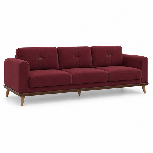 bloom-3-2-1-sofa-set 3 seater red wine 03 studio