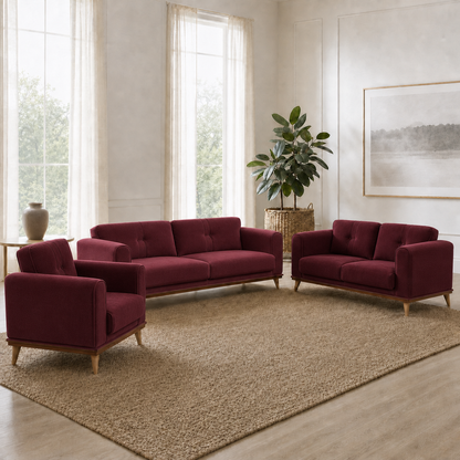bloom-3-2-1-sofa-set 3+2+1 full set red wine 01 room