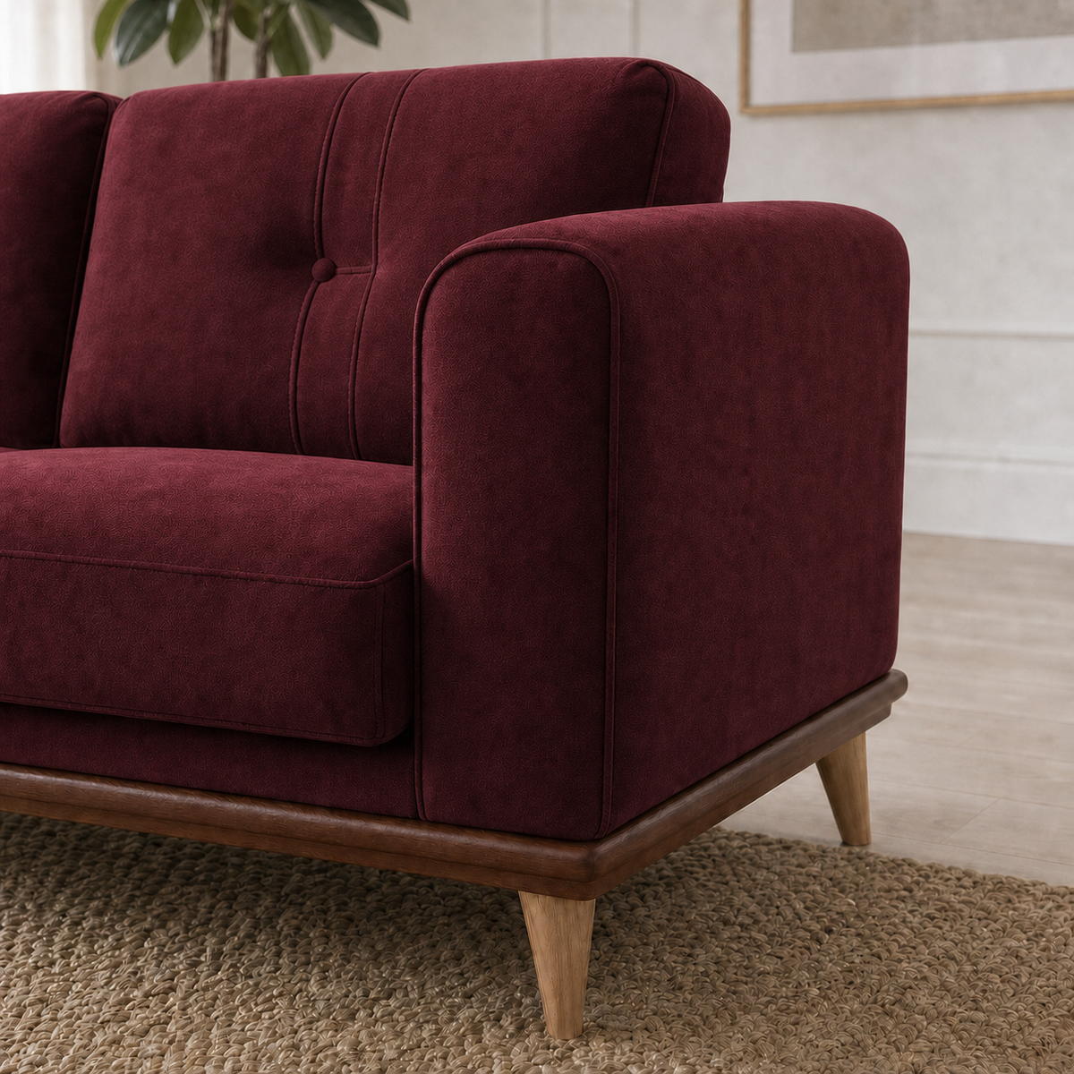 bloom-3-2-1-sofa-set 3+2+1 full set red wine 02 detail