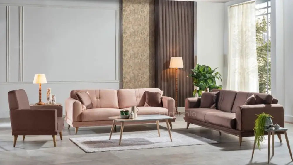 Bloom - 3 + 2 + 1 Sofa Set