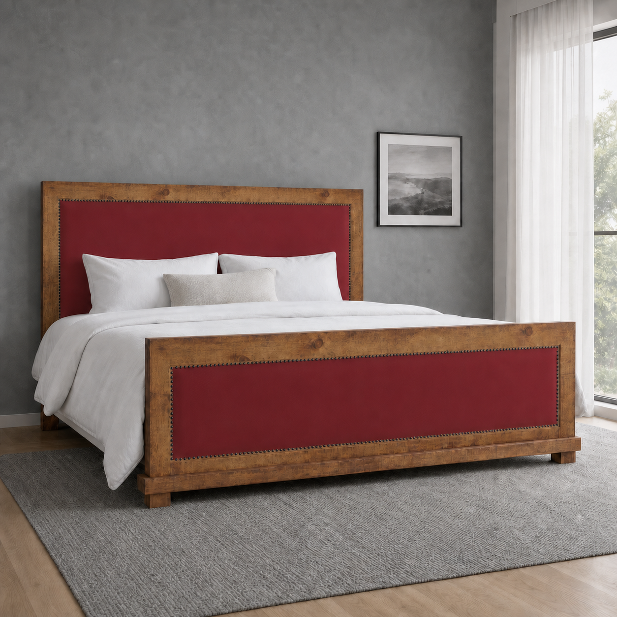 Brek - Bed Red lifestyle view