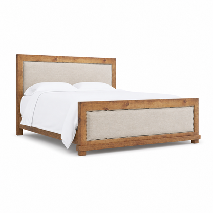 Brek - Bed, complete long-side studio bed view