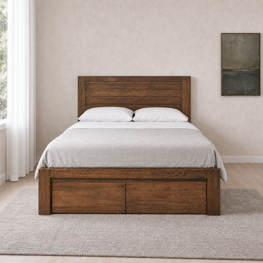 Brisa - Bed, complete straight-on bed view