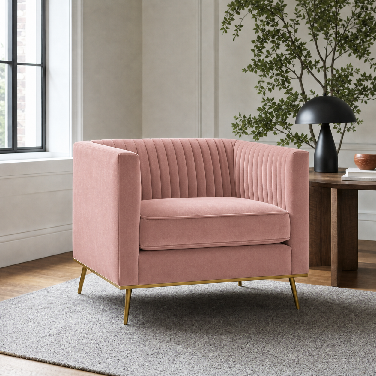 brite-3-2-1-sofa-set 1 seater pink 01 room