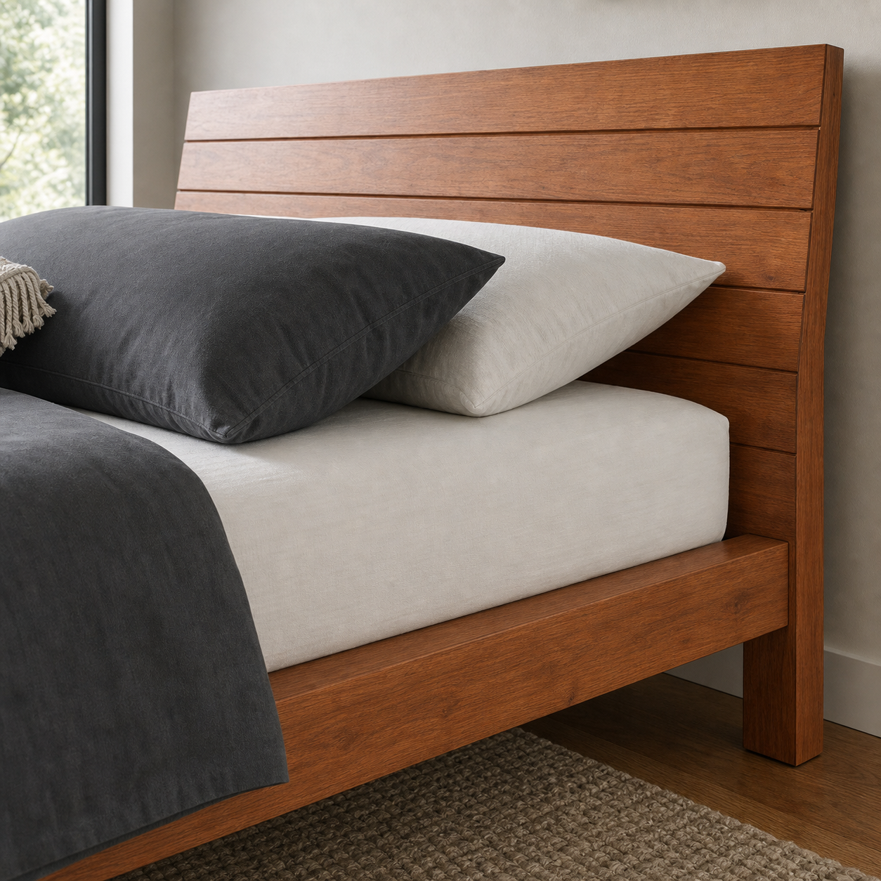 Cade - Bed, source-confirmed construction detail