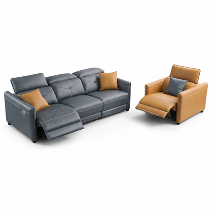 Cascade Recliner complete configuration on a white background