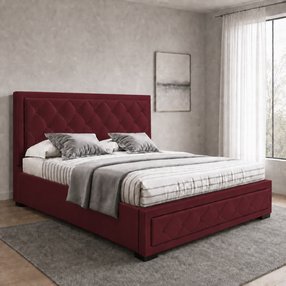 Cass - Bed Red lifestyle view