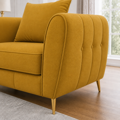 chime-3-2-1-sofa-set 1 seater yellow 02 detail