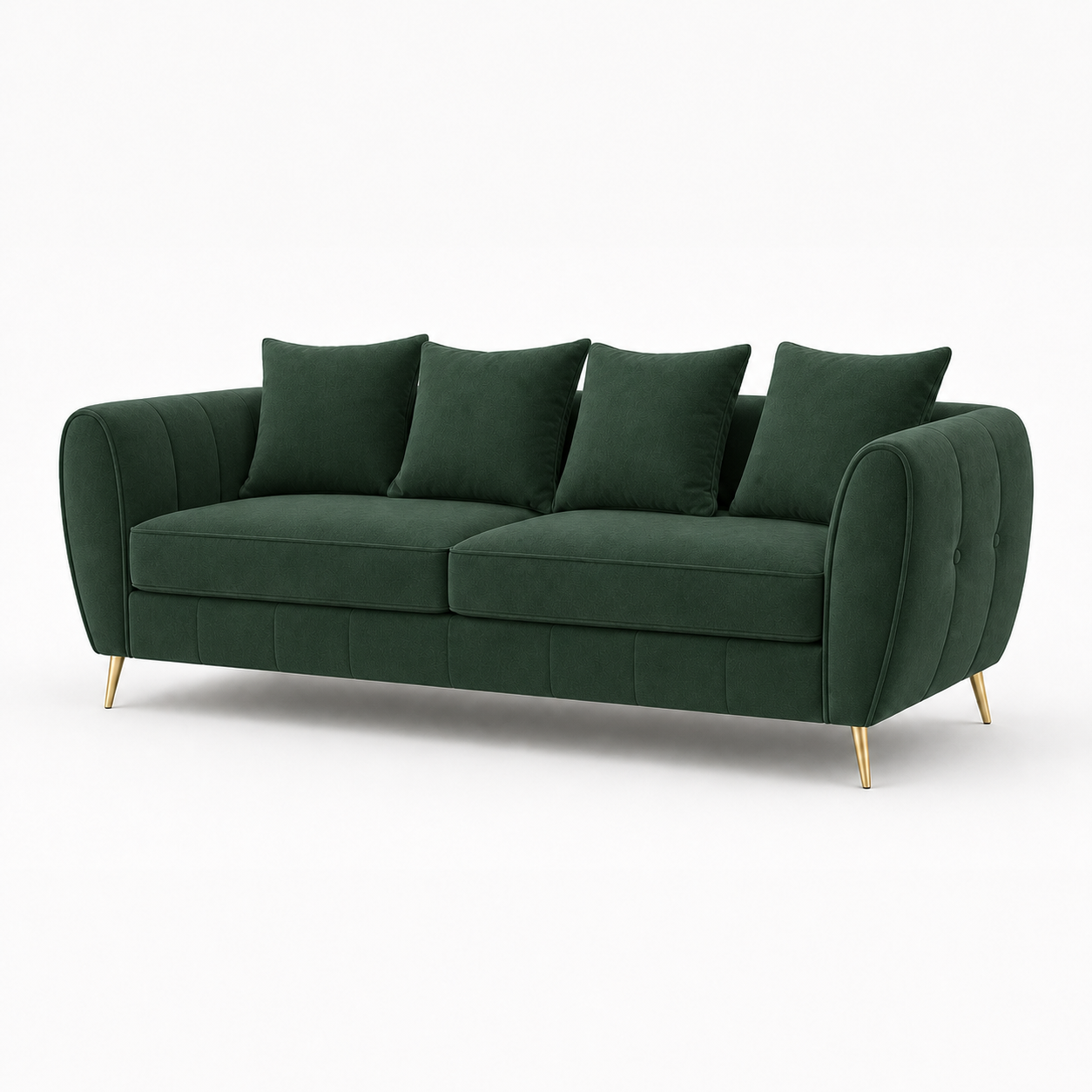 chime-3-2-1-sofa-set 3 seater green 03 studio