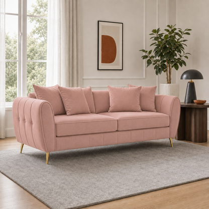 chime-3-2-1-sofa-set 3 seater pink 01 room