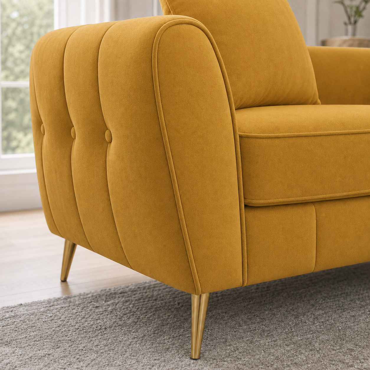 chime-3-2-1-sofa-set 3 seater yellow 02 detail