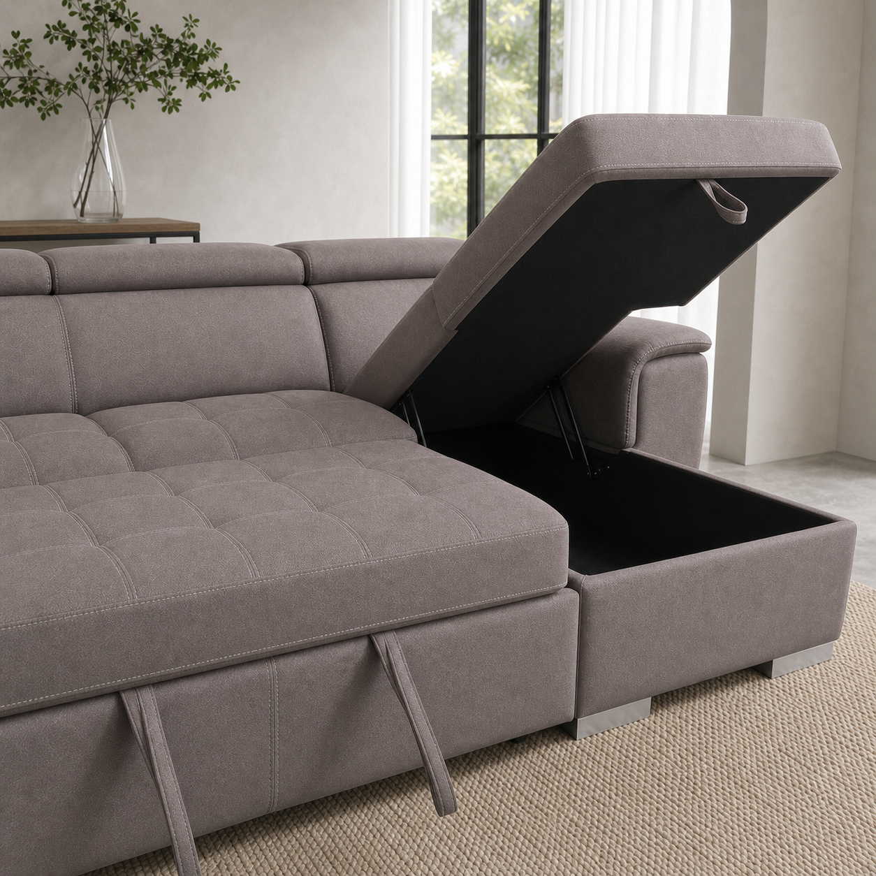 Clora - Sofa bed, source-proven sofa-bed mechanism or construction detail