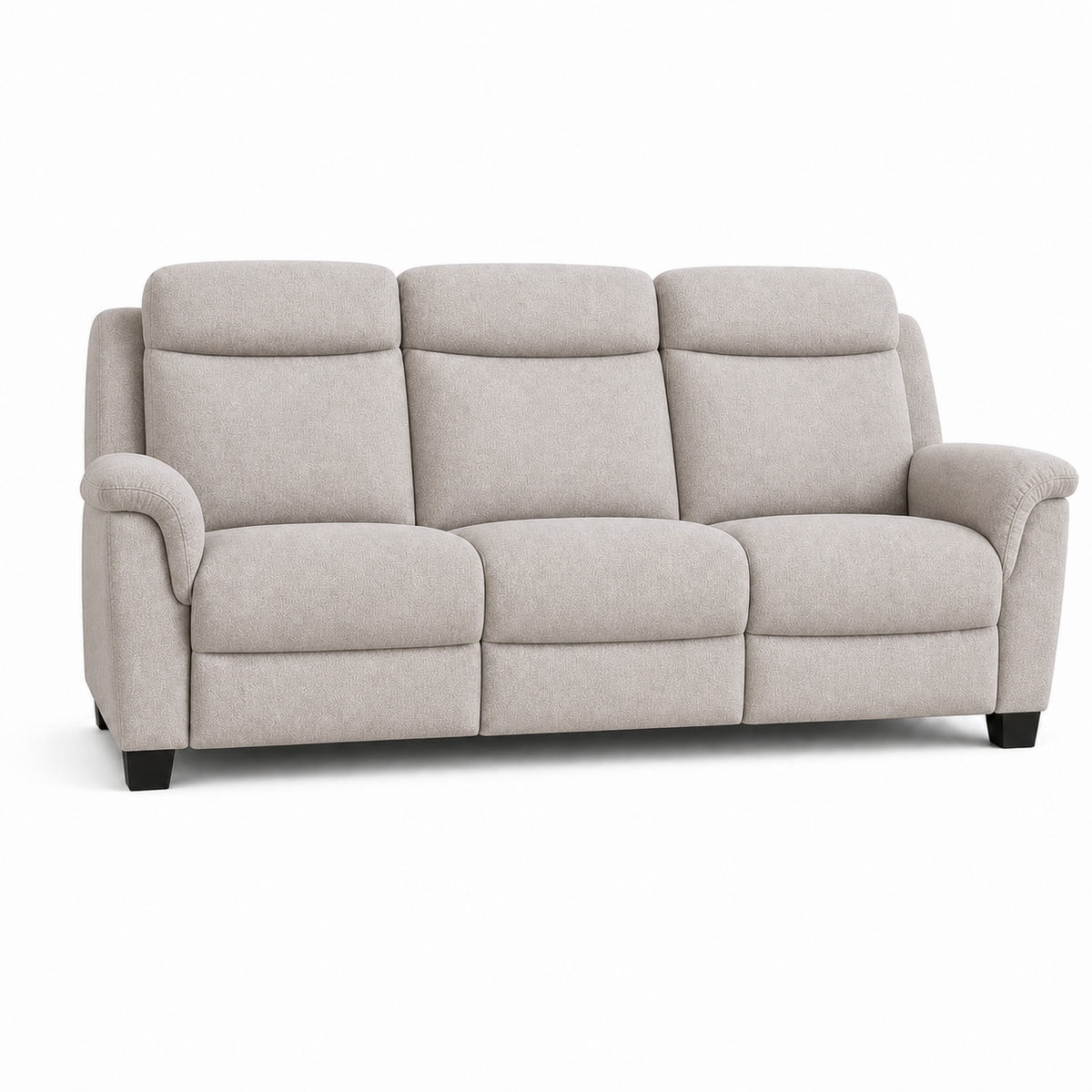 Comet Recliner 3 seater beige 02 white