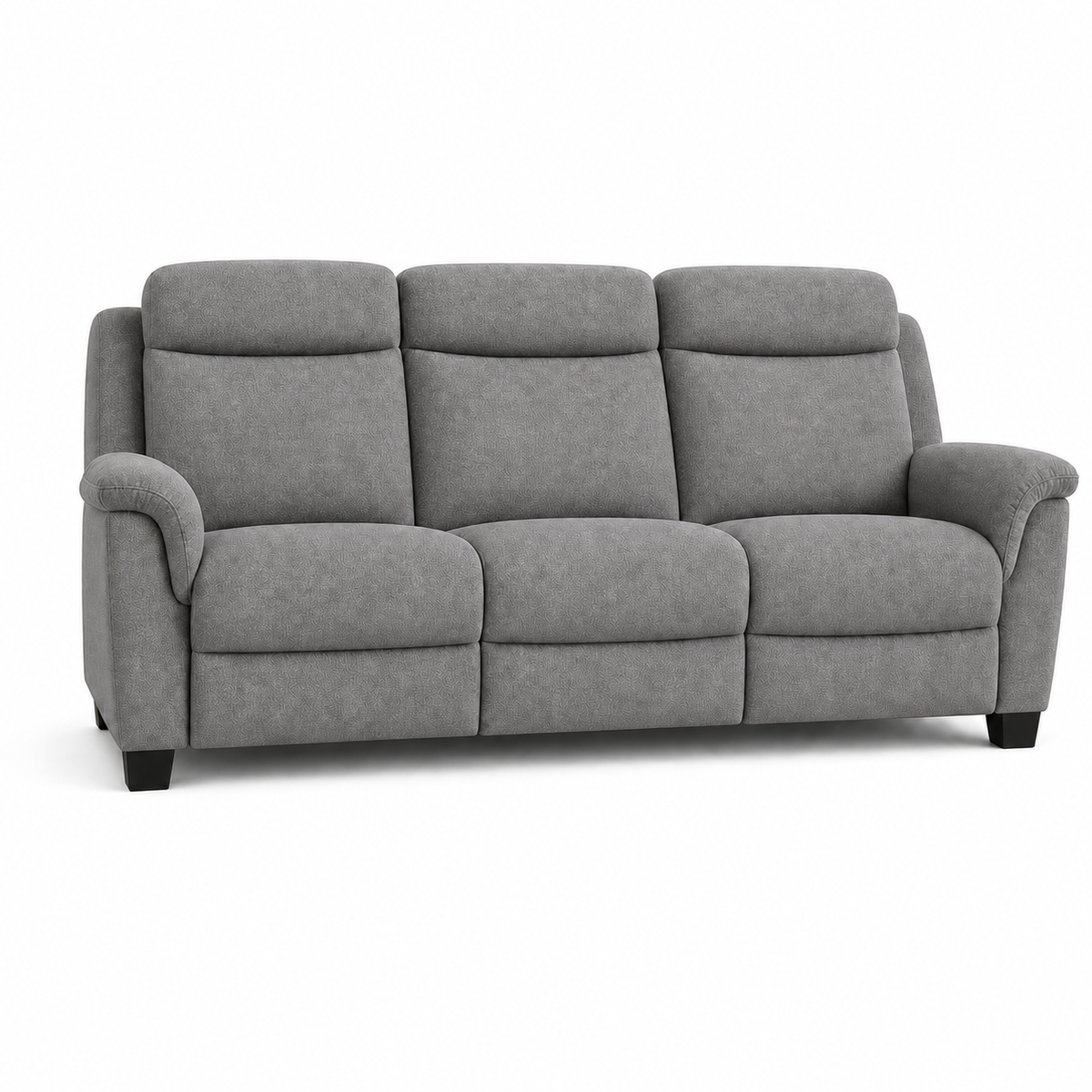 Comet Recliner 3 seater grey 02 white