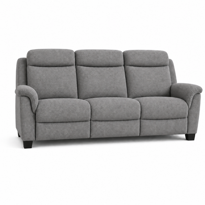 Comet Recliner 3 seater grey 02 white
