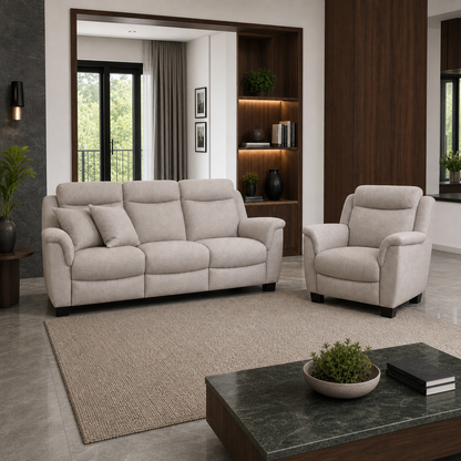 Comet Recliner complete configuration from an alternate angle