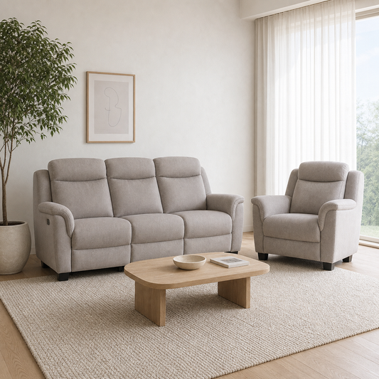 Comet Recliner complete configuration from an alternate angle