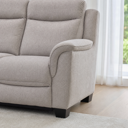 Comet Recliner upholstery and reclining detail