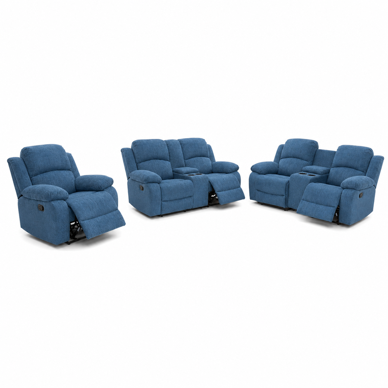 Crescent Recliner complete configuration on a white background