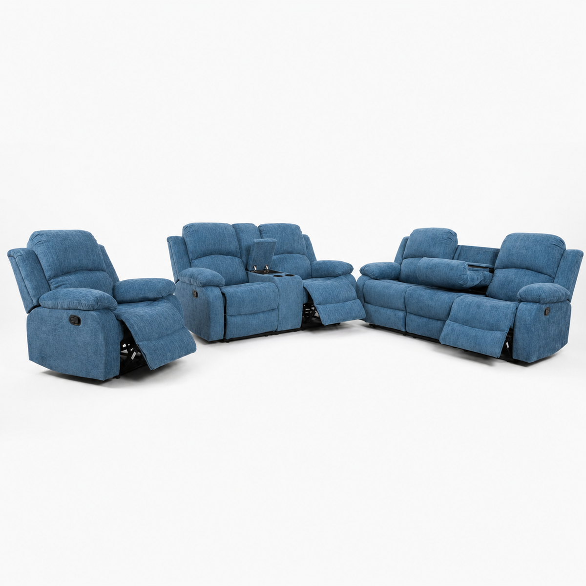 Crescent Recliner complete configuration on a white background