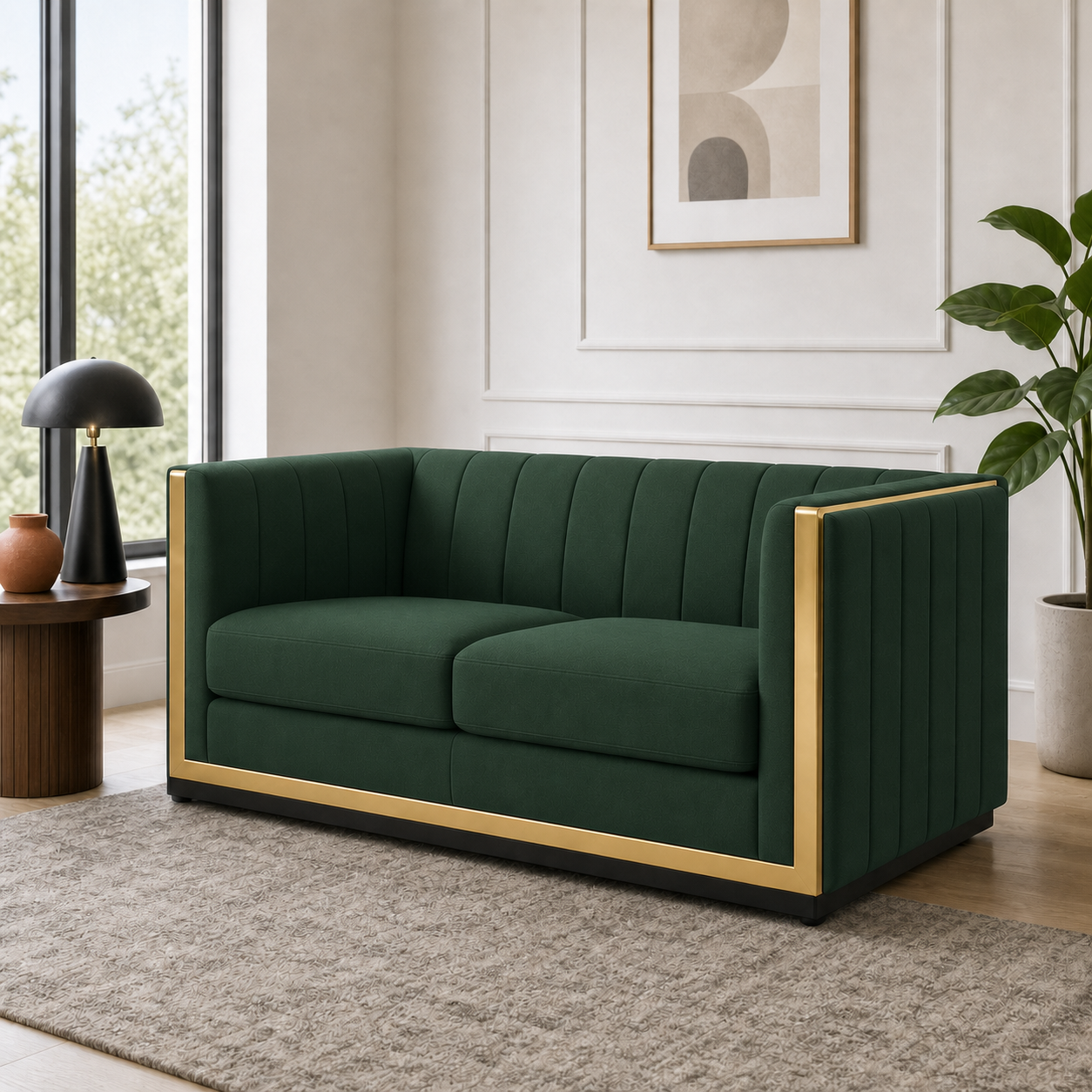 dash-3-2-1-sofa-set 2 seater green 01 room