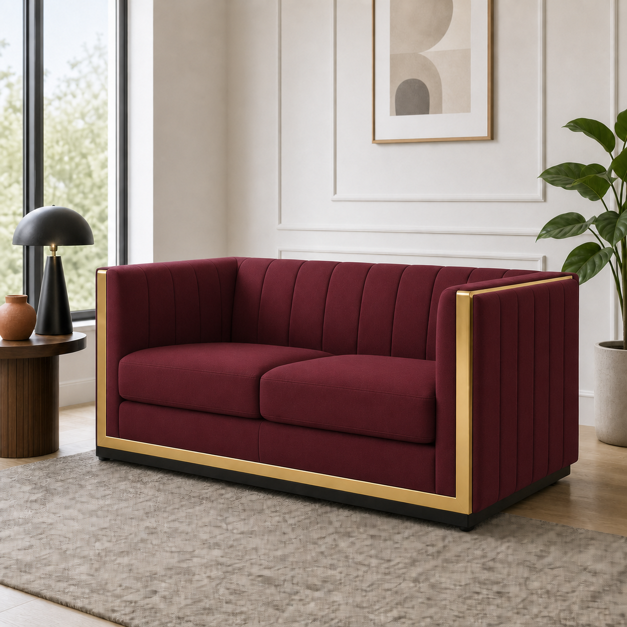 dash-3-2-1-sofa-set 2 seater red wine 01 room
