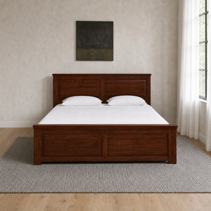 Davi - Bed, complete straight-on bed view