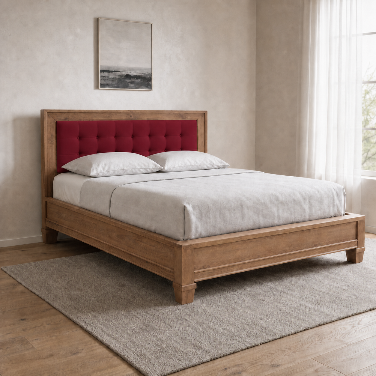 Denna - Bed Red lifestyle view