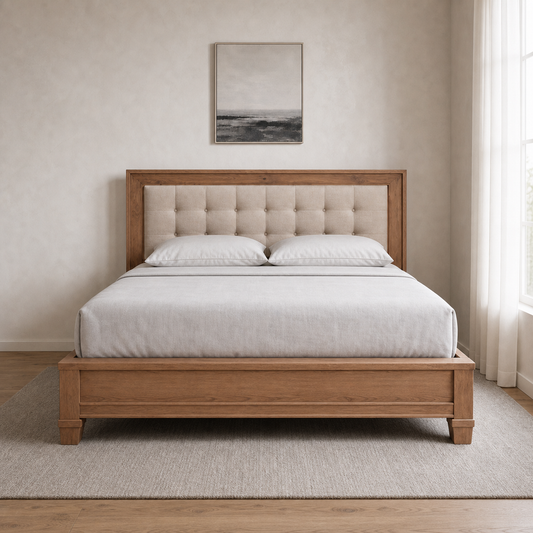 Denna - Bed, complete straight-on bed view