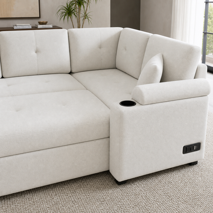 Denzo - Sofa bed, source-proven sofa-bed mechanism or construction detail