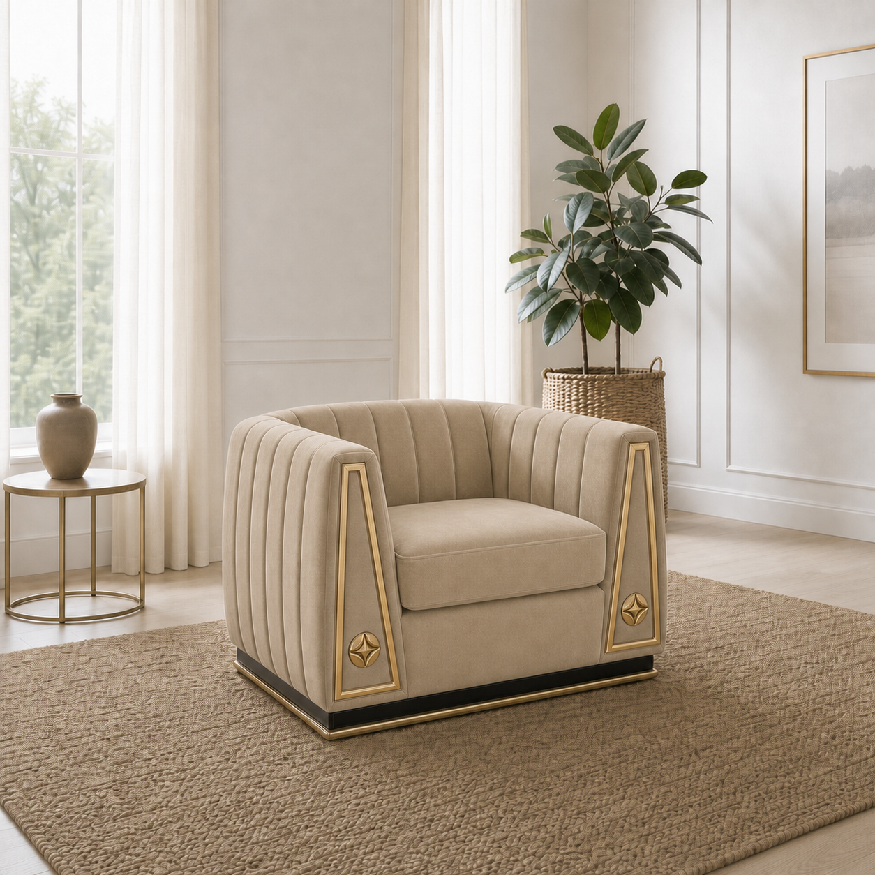 drift-3-2-1-sofa-set 1 seater beige 01 room