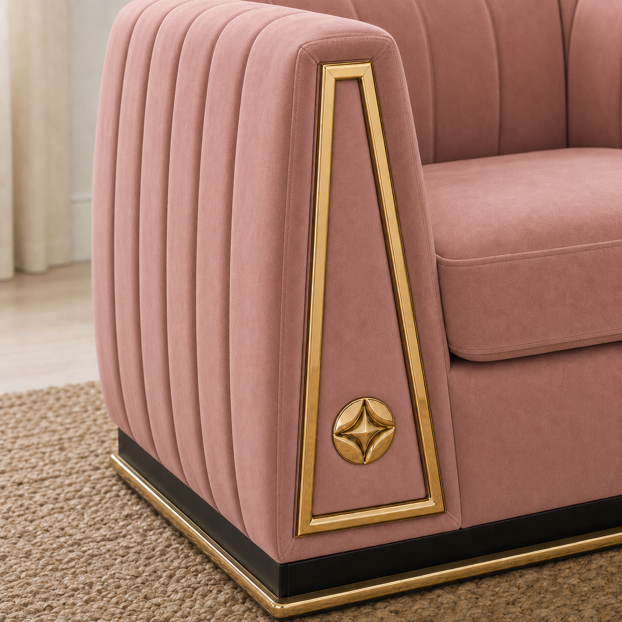drift-3-2-1-sofa-set 1 seater pink 02 detail