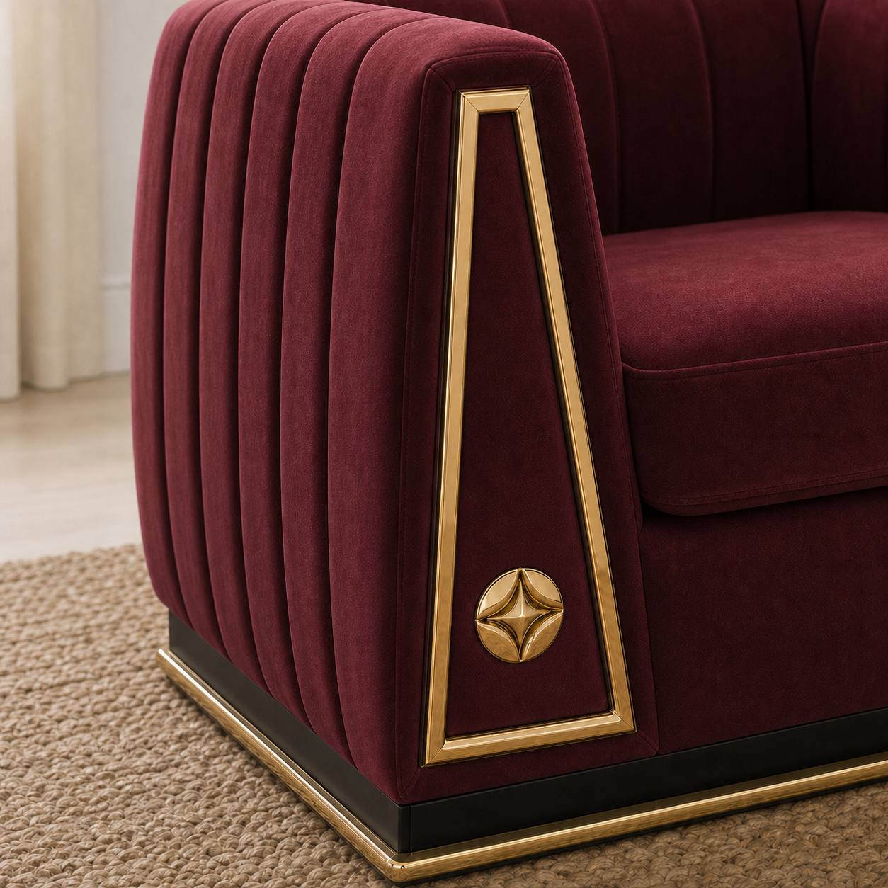 drift-3-2-1-sofa-set 1 seater red wine 02 detail