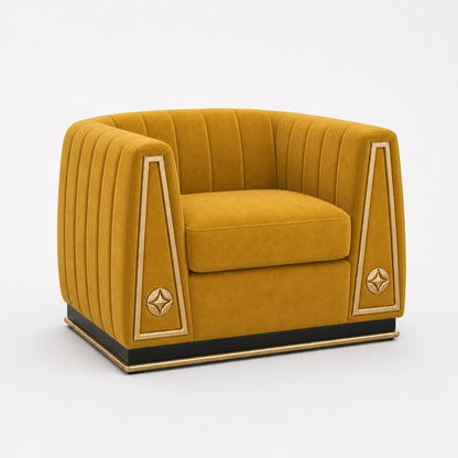drift-3-2-1-sofa-set 1 seater yellow 03 studio