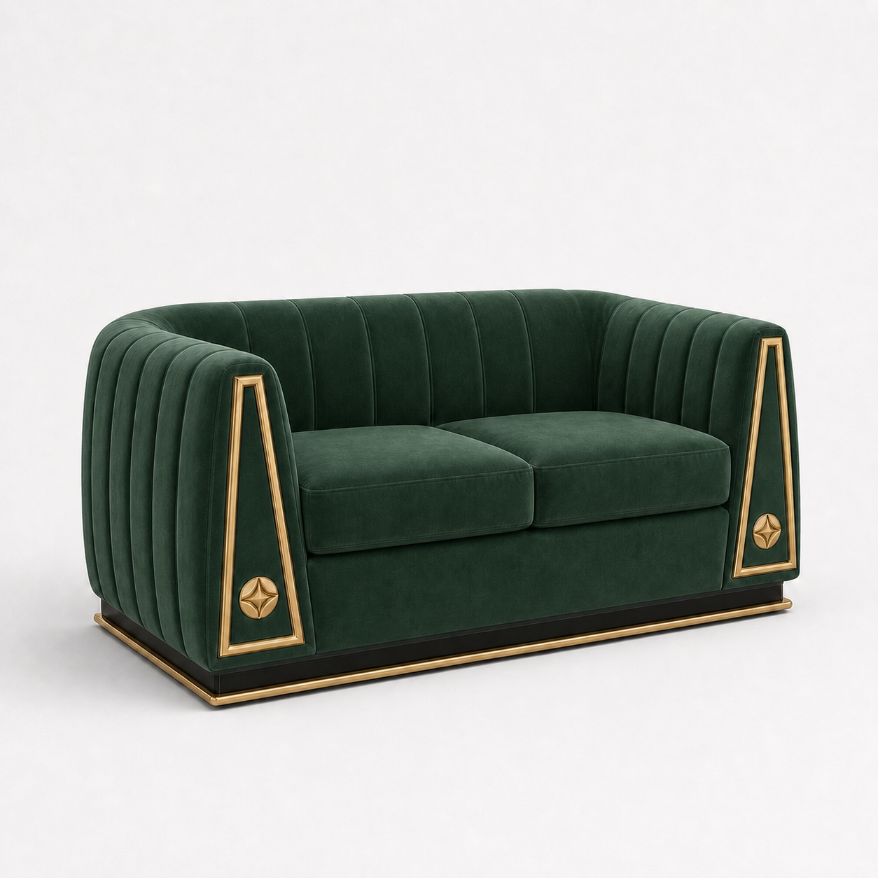 drift-3-2-1-sofa-set 2 seater green 03 studio