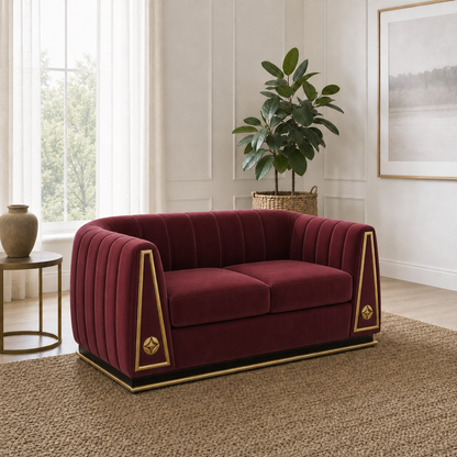 drift-3-2-1-sofa-set 2 seater red wine 01 room